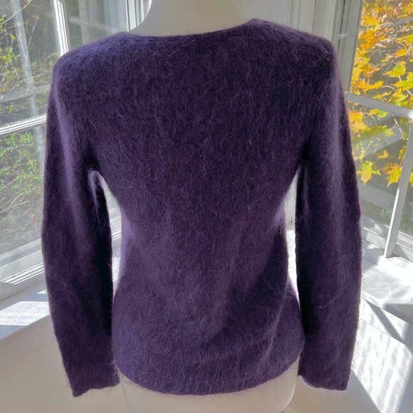 ARMANI EXCHANGE soft gorgeous mohair V-neck - Picture 4 of 8